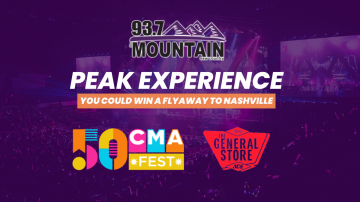 93.7 The Mountain CMA Fest Peak Experience