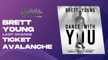 Brett Young Last Chance Ticket Avalanche