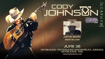 Cody Johnson at Spokane Arena April 26th