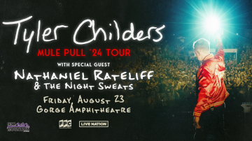 Tyler Childers at The Gorge Amphitheatre August 23rd