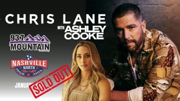 Chris Lane With Ashley Cooke at The Nashville North January 4th