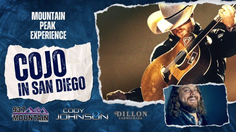 Cody Johnson Peak Experience To San Diego