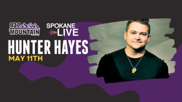 Hunter Hayes at Spokane Live May 11th
